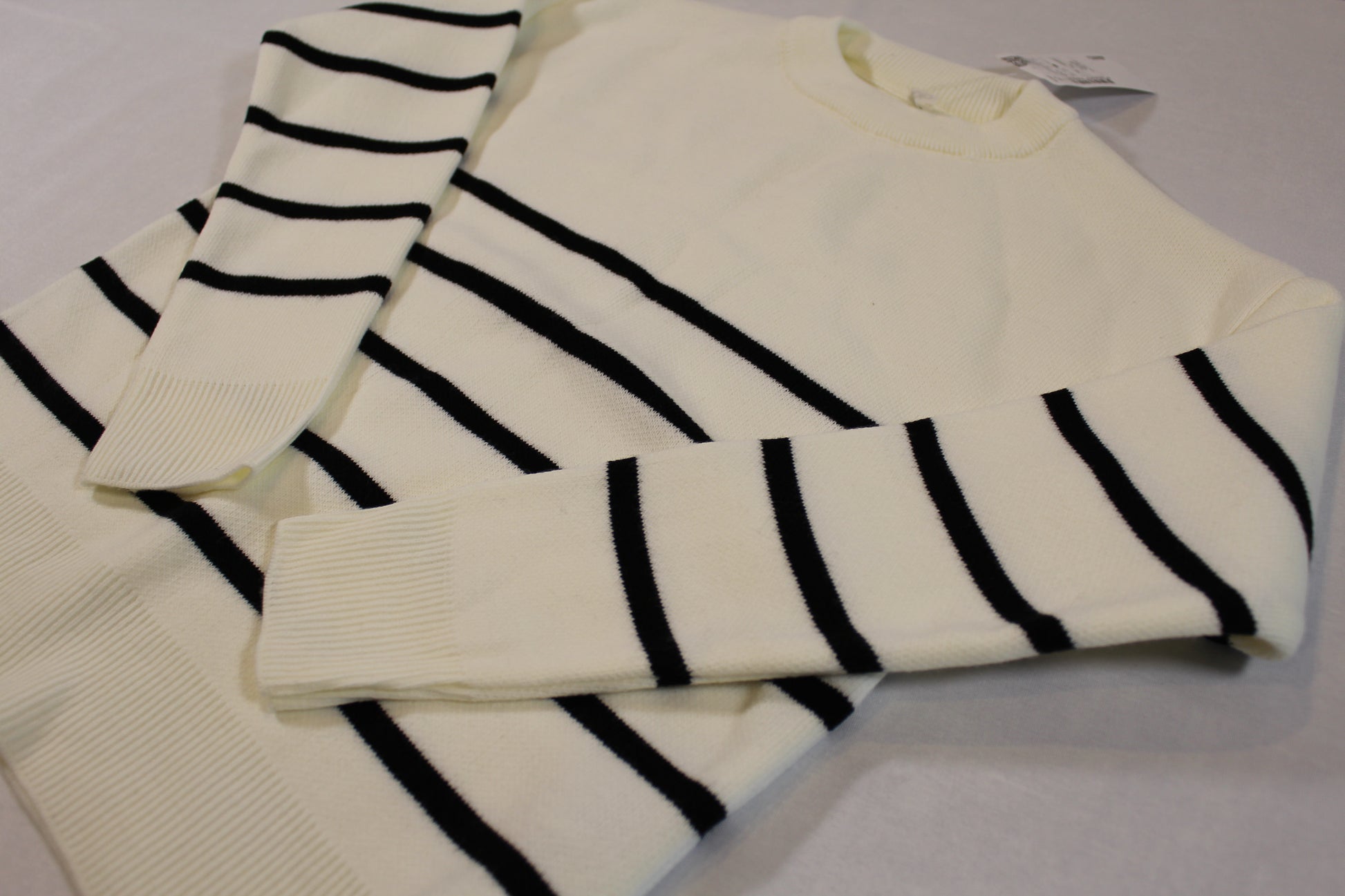 122/128 Schöner Strick Pullover Mädchen