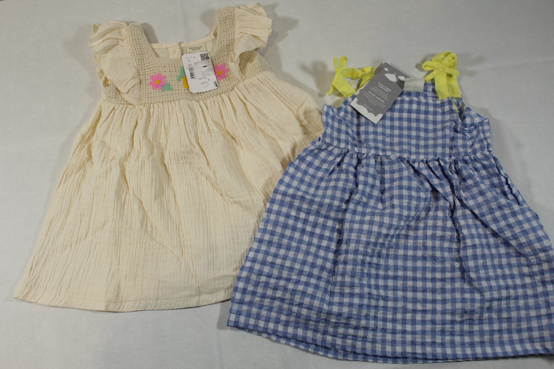 92/98 Set Leichte Kleidchen Mädchen 