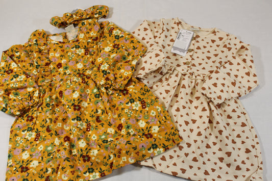 92/98 Set  Kleidchen Mädchen 