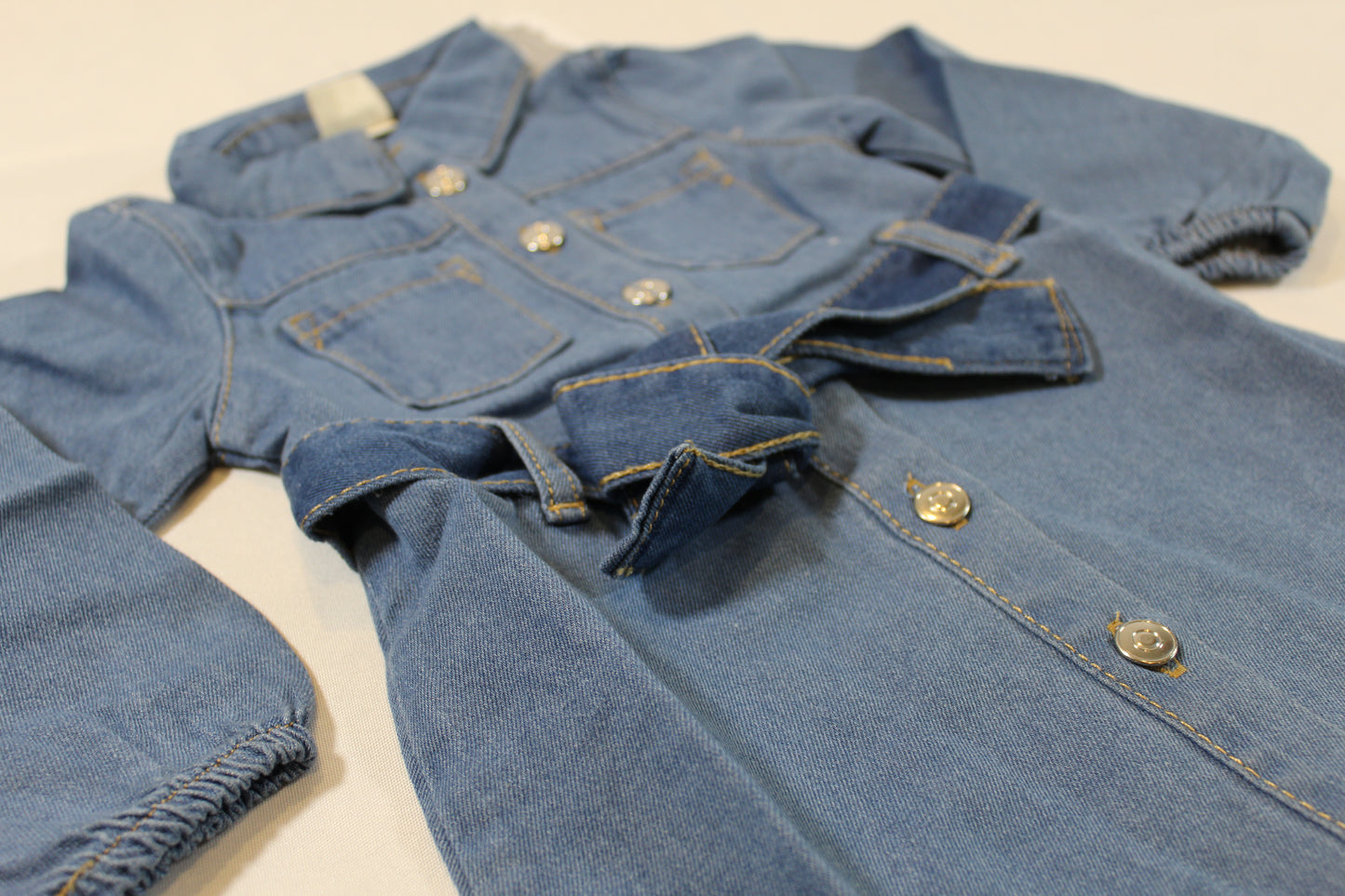 Kleid in Jeans Optik Mädchen 92/98