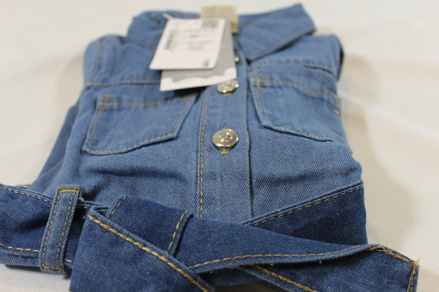 Kleid in Jeans Optik Mädchen 92/98