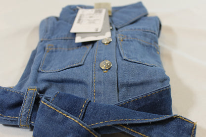 Kleid in Jeans Optik Mädchen 92/98