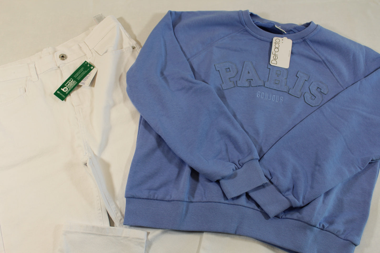 Tolle Kombi Mädchen Jeans & Pullover 146/152