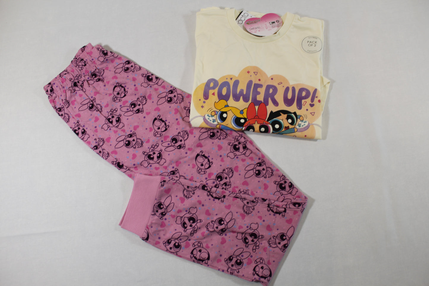 146/152 Schlafanzug Power Puff Girls 