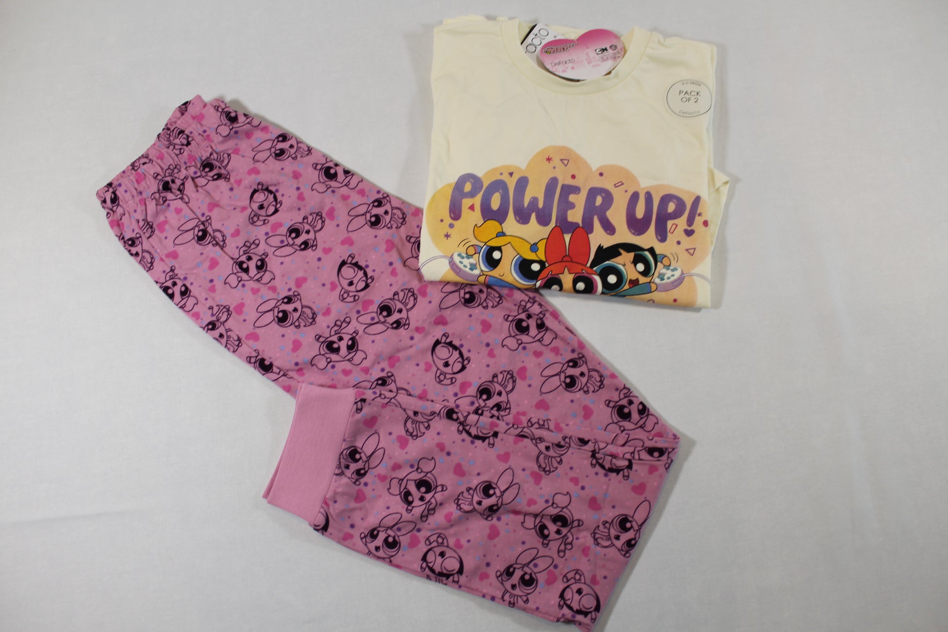 146/152 Schlafanzug Power Puff Girls 