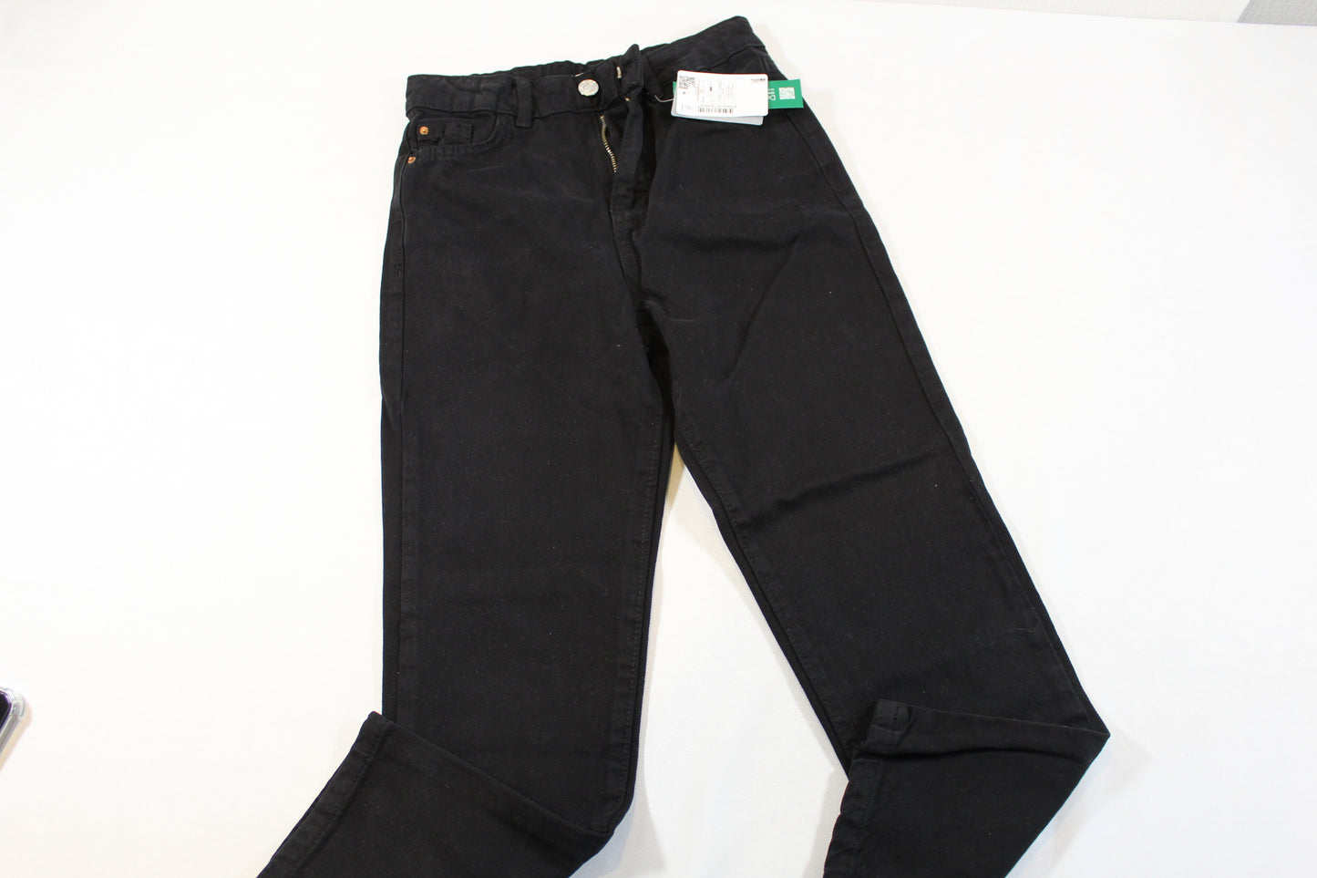 Schwarze Jeans Mädchen 134/140