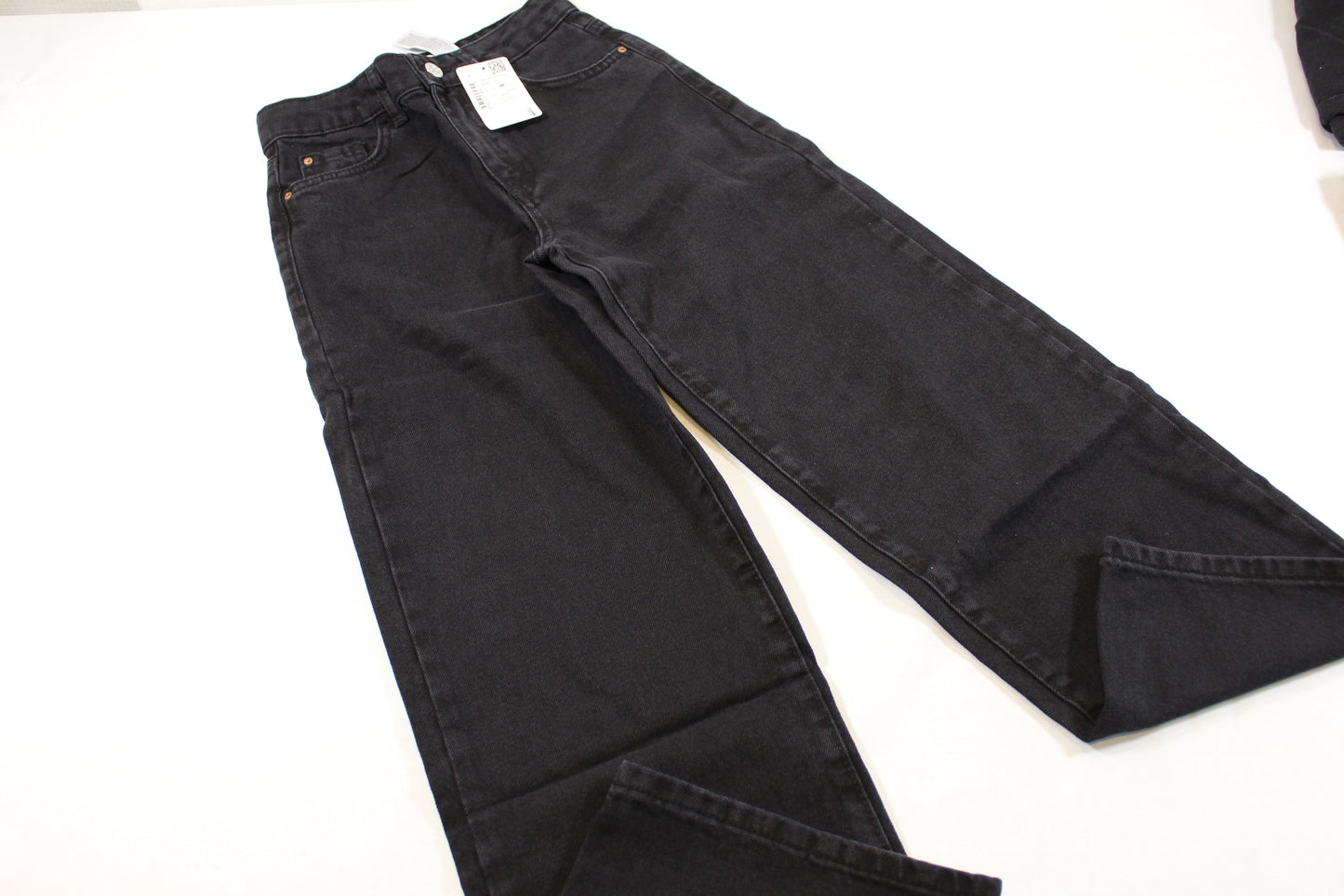 134/140 Schwarze Jeans Mädchen