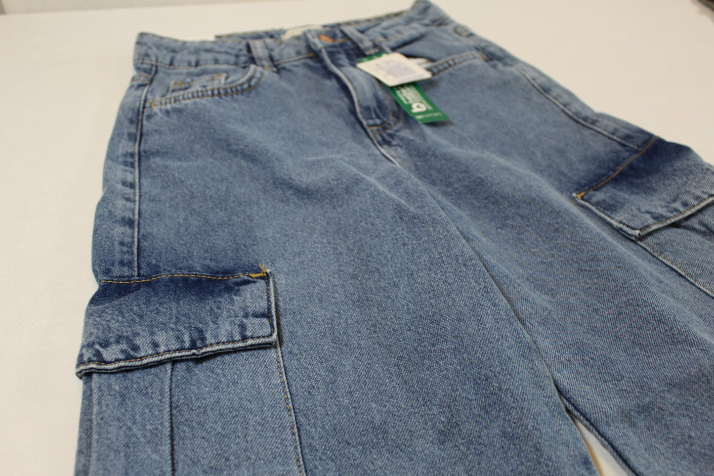 Stylische Jeans mit Seitentaschen Mädchen 134/140