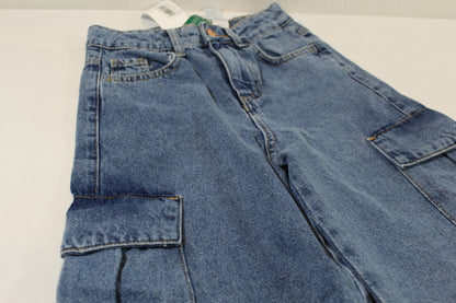 Stylische Jeans mit Seitentaschen Mädchen 134/140