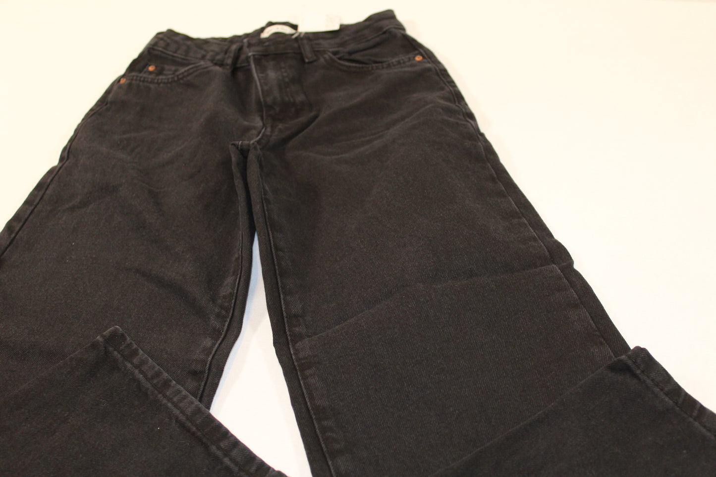 Schwarze Jeans Mädchen 134/140