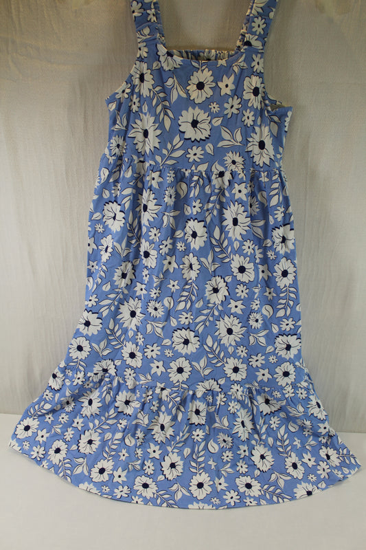 158/164 Leichtes Blumenkleid Mädchen