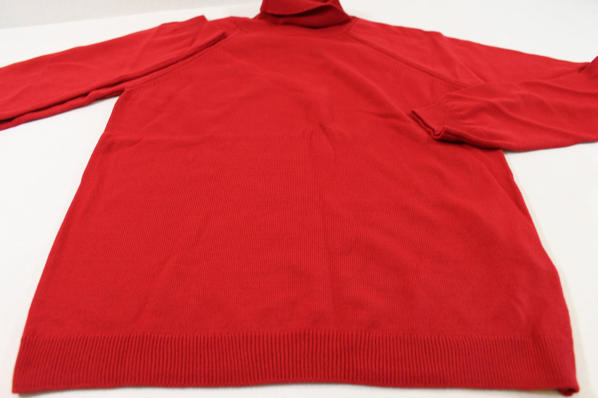 158/164 Roter Leichter Rollkragenpullover Mädchen