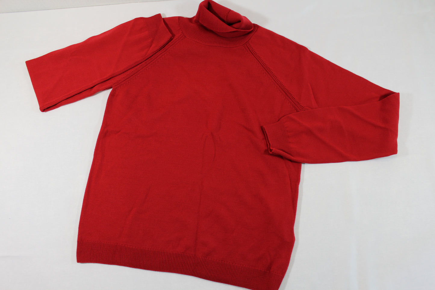 Roter Leichter Rollkragenpullover Mädchen 158/164