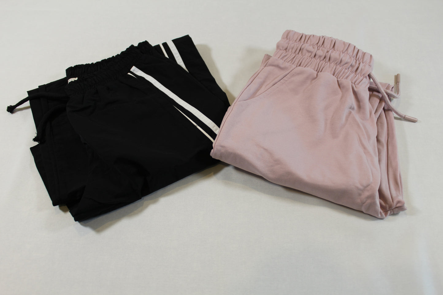 Set Leichte Jogginghose Rosa Schwarze Hose 158/164