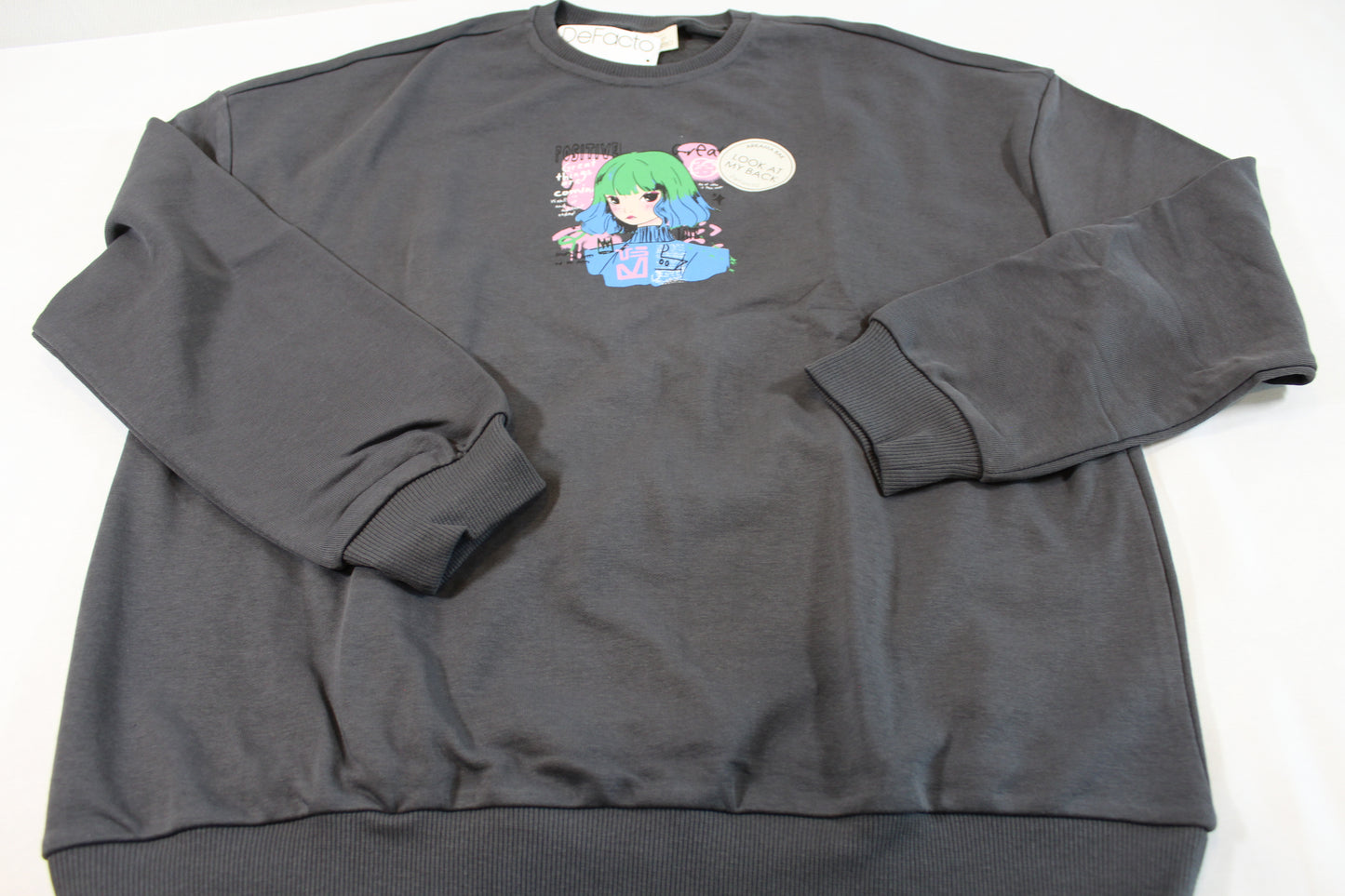 158/164 Stylischer Pullover mit Japan Motiv Mädchen