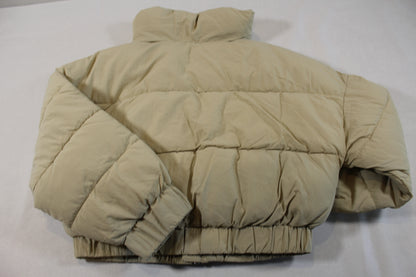Beige Winterjacke Mädchen 122/128