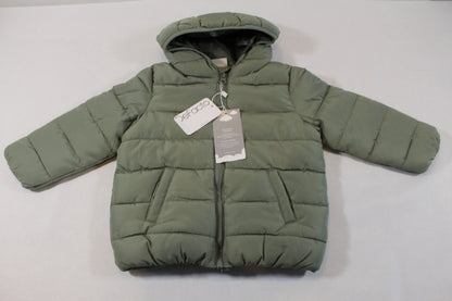 80/86 Grüne Warme Jacke Jungs