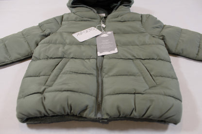 Grüne Warme Jacke Jungs 80/86