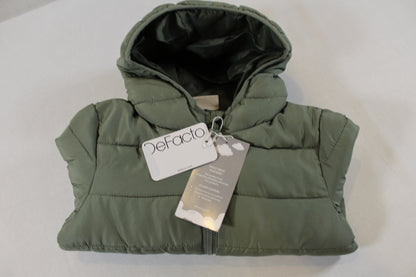 Grüne Warme Jacke Jungs 80/86