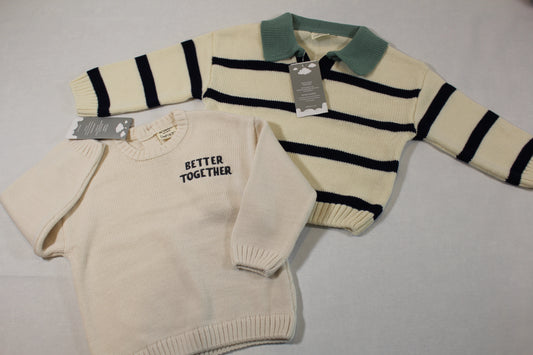 86/92 Set 2 warme Pullover Baby 