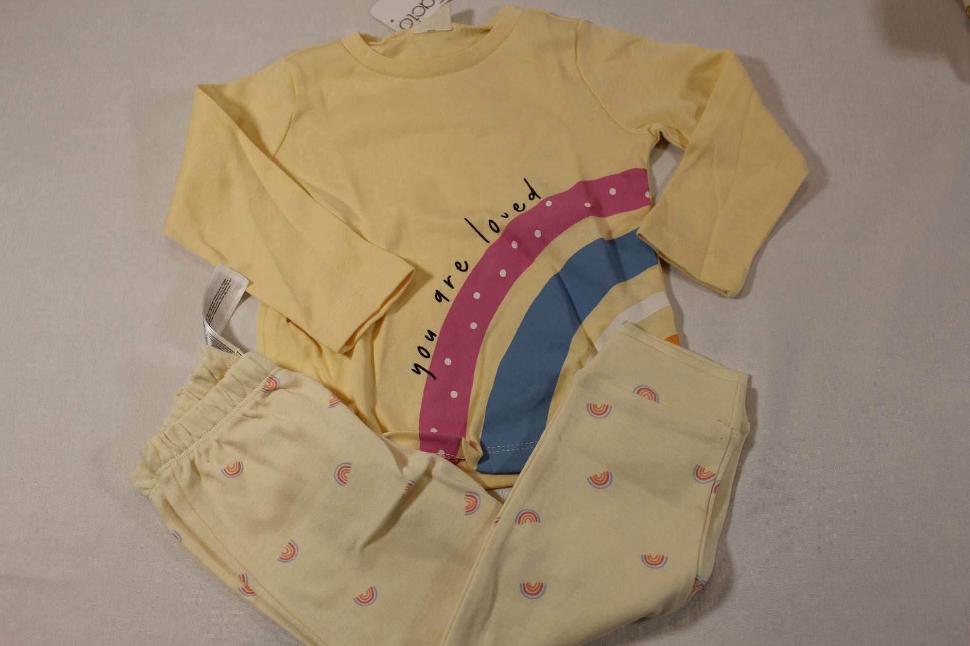 86/92 Schlafanzug kuschelig Baby