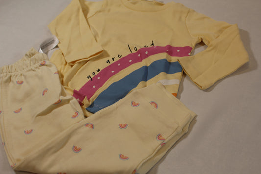 Schlafanzug kuschelig Baby 86/92