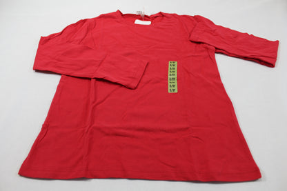 Set Longshirt Rot Hose Schwarz Mädchen 128/134