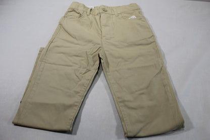 Set Beige leichte Hose Schwarzer Pullover Jungs 128/134