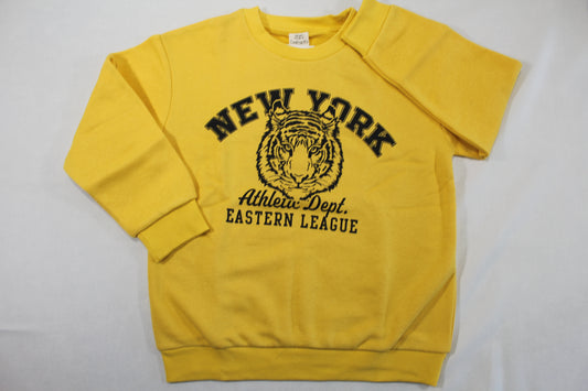 128/134 Stylische Pullover mit Tiger Motiv Jungs