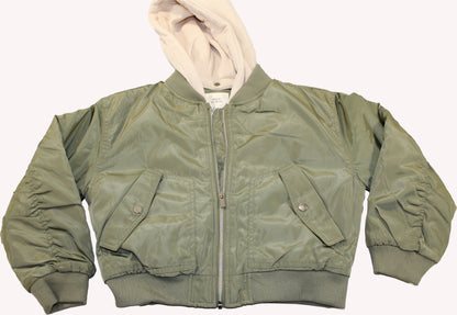 128/134 Tolle kurze modische Jacke für Mädchen 
