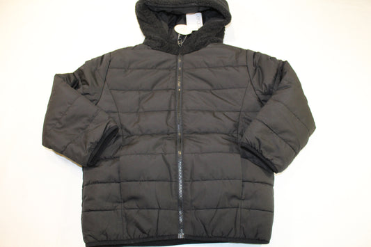 128/134 Stylische warme Winterjacke für Jungs 