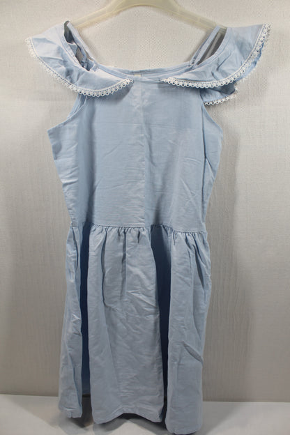 Leichtes Blaues Kleid Mädchen 152/158