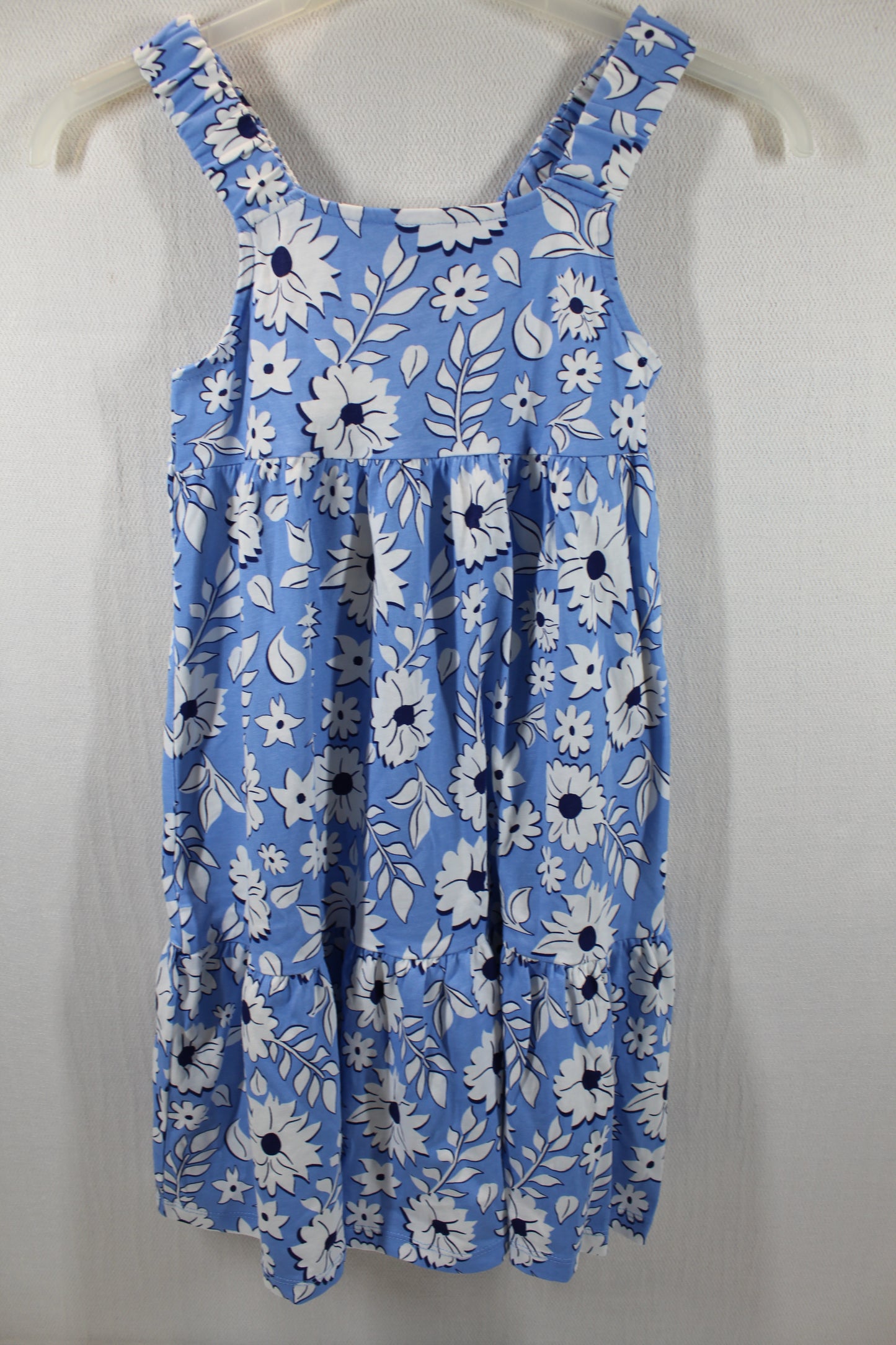 Schönes Blumenkleid Leicht Mädchen 122/128
