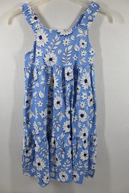 Schönes Blumenkleid Leicht Mädchen 122/128