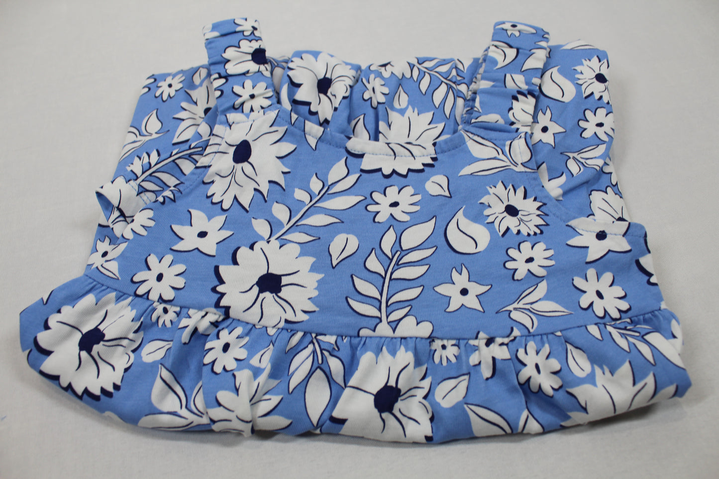 Schönes Blumenkleid Leicht Mädchen 122/128