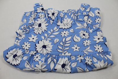 Schönes Blumenkleid Leicht Mädchen 122/128