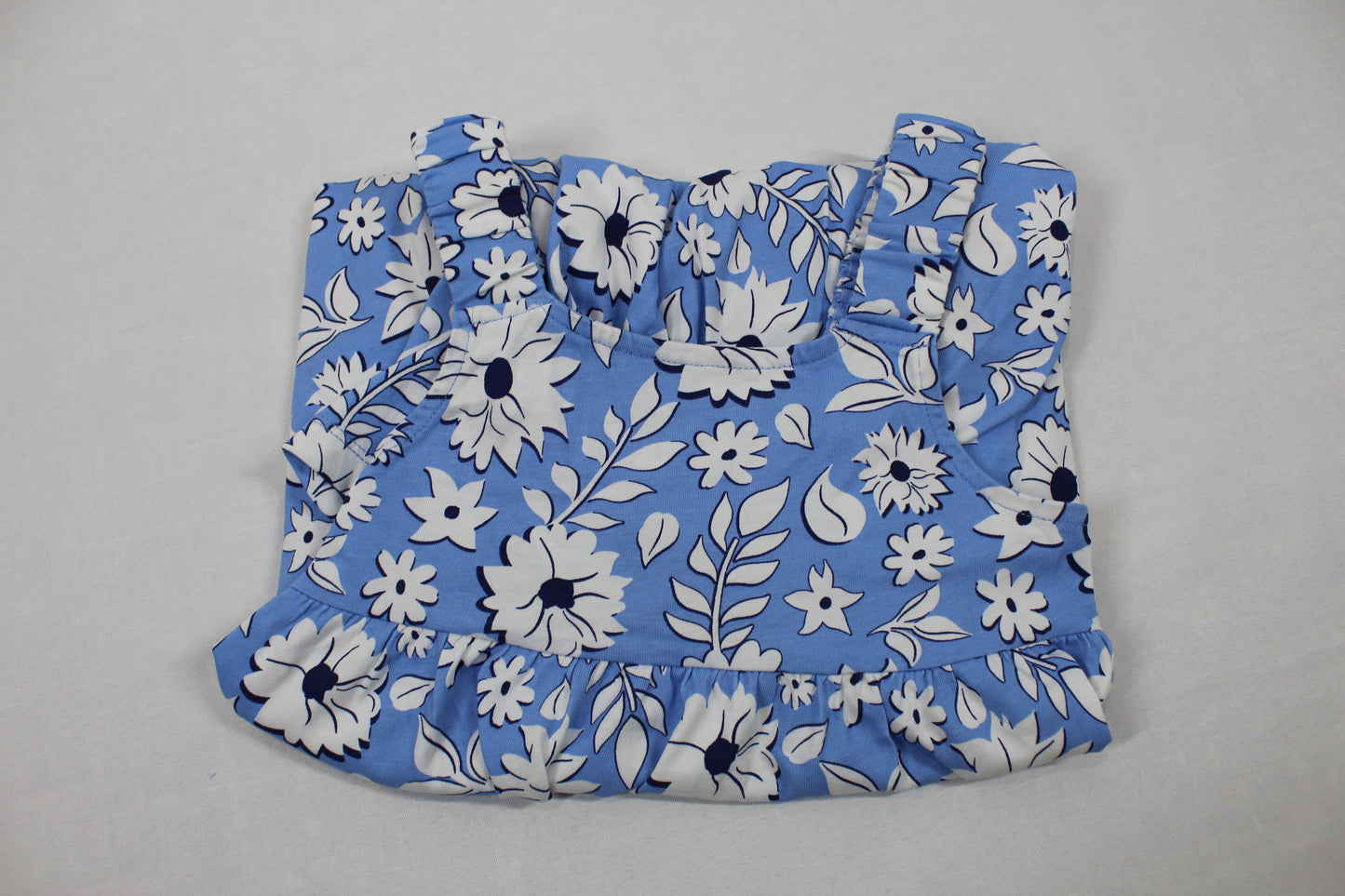 Schönes Blumenkleid Leicht Mädchen 122/128
