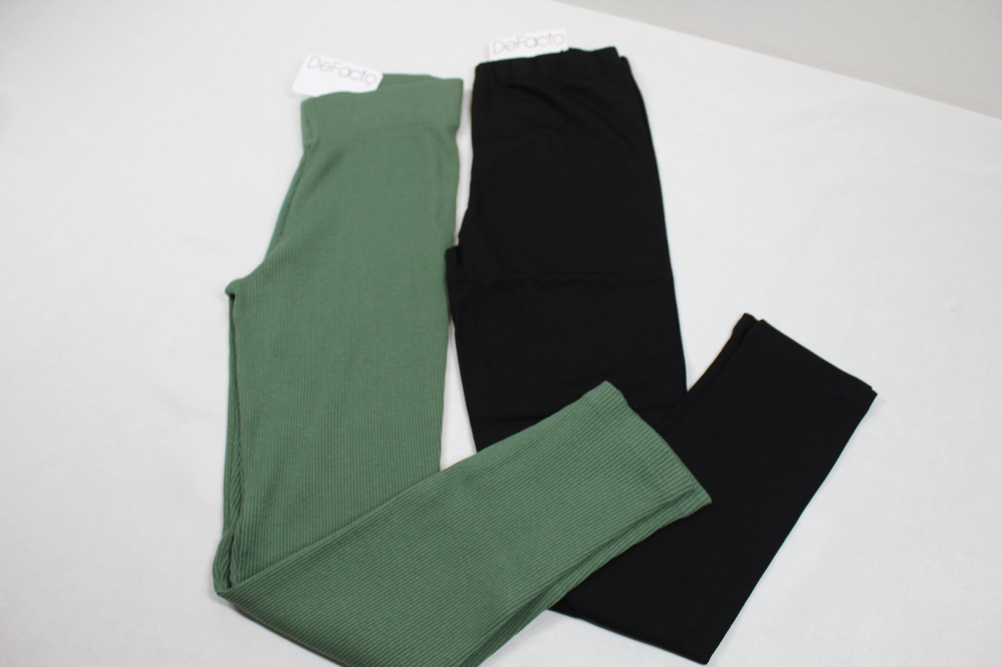 Set Leggins Grün Schwarz Mädchen 134/140