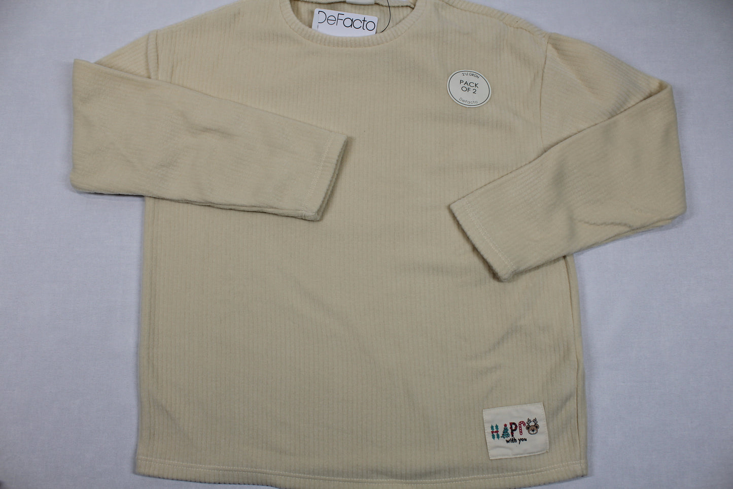 Beige Warmer Jogginganzug Mädchen 134/140