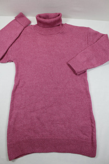 Set Stylische Weste Grau Rollkragenpullover Pik Mädchen 134/140