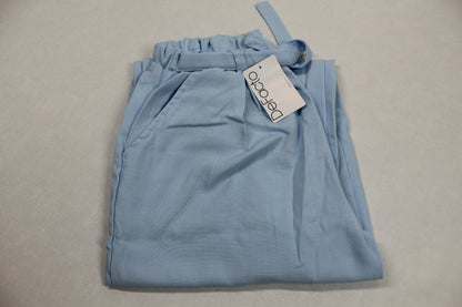 Leichte Sommerhose Blau Mädchen 134/140