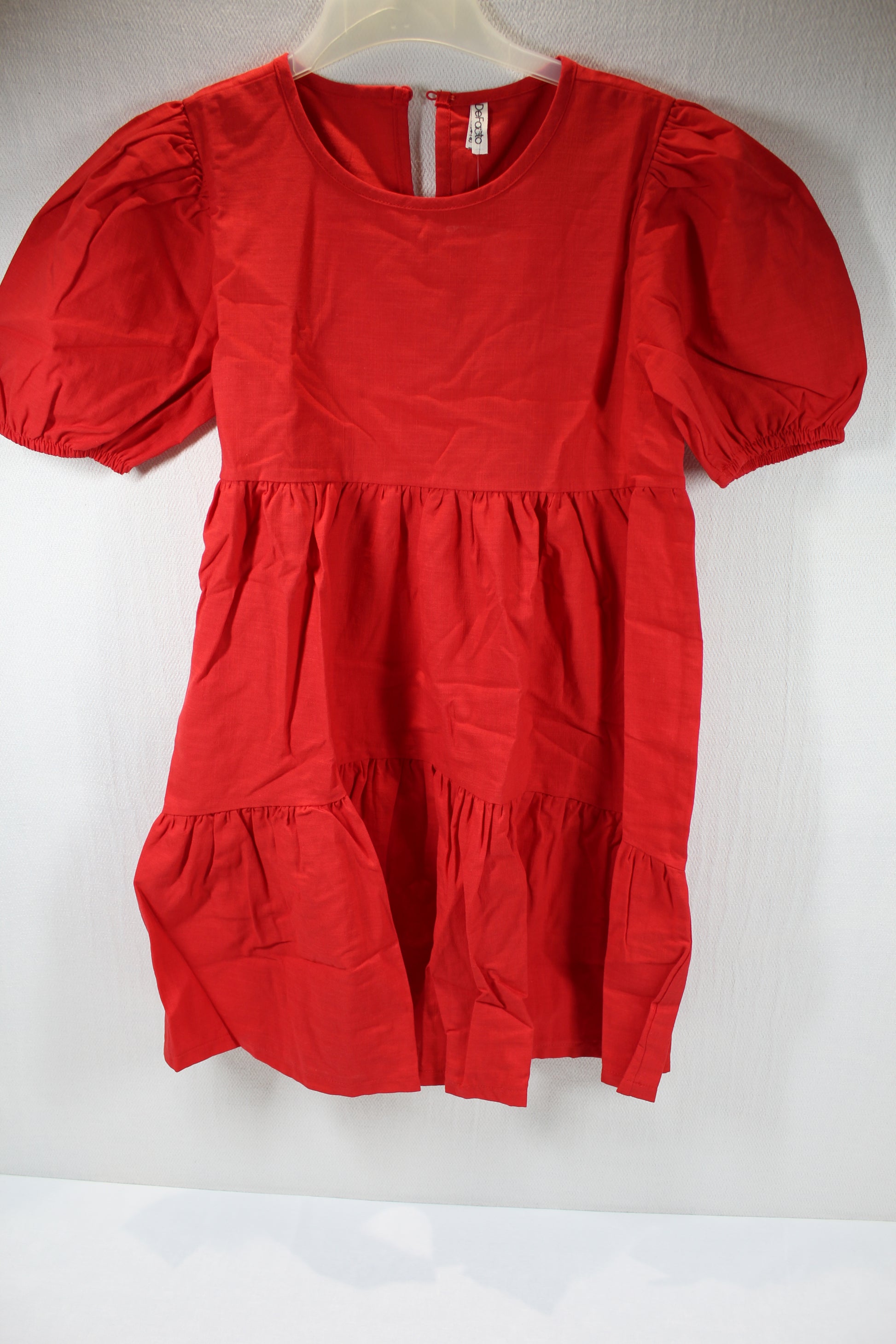 Rotes Sommerkleid Mädchen 134/140