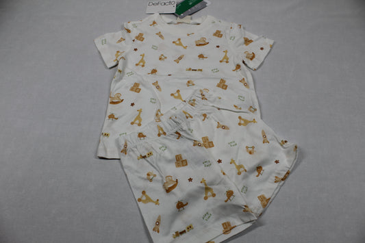 Leichter Zweiteiler T-Shirt kurze Hose mit Motiv Jungs 80/86