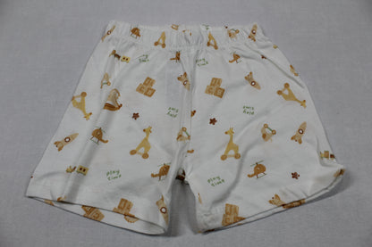 Leichter Zweiteiler T-Shirt kurze Hose mit Motiv Jungs 80/86