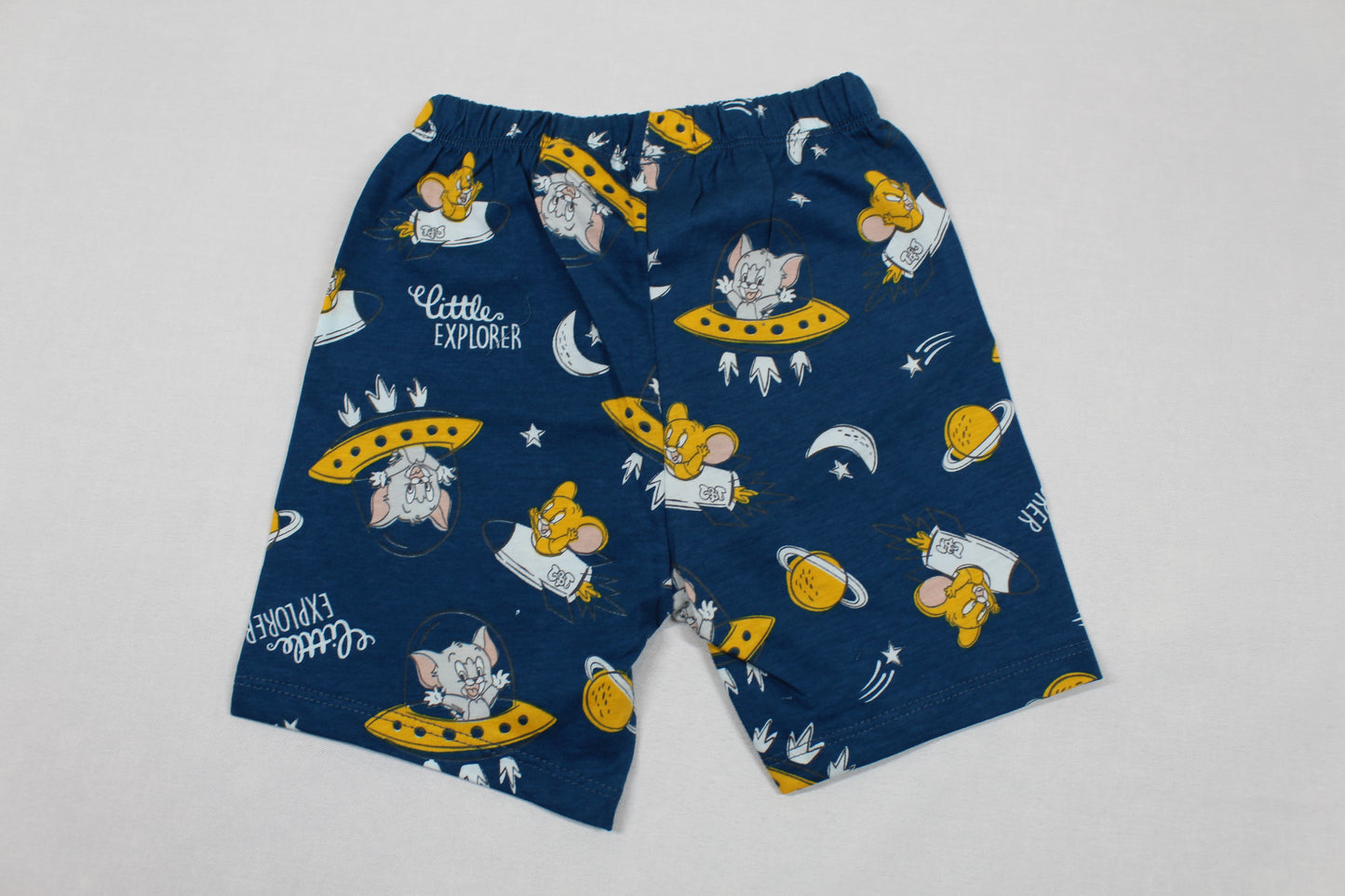 Leichter Zweiteiler T-Shirt Kurze Hose Motiv Tom & Jerry Jungs 98/104