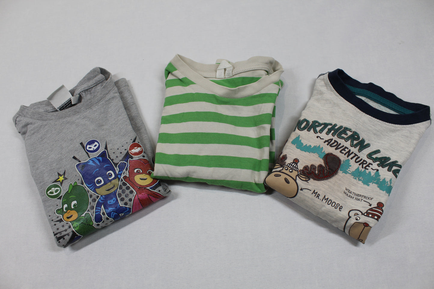 Set Leichte Langarm Shirts Jungs mit Motiv 110/116