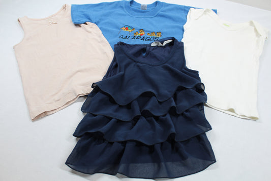Set Vier T Shirts Mädchen 104/110