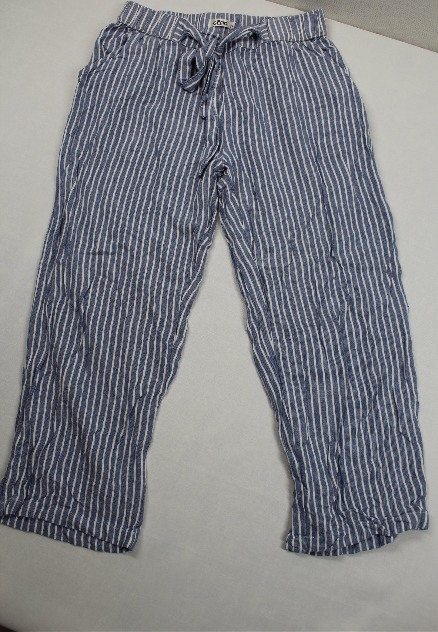 Set Leichte Sommer Hosen Kombination Blau Mädchen 134/140