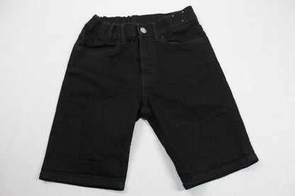 Set Kurze Schwarze Hose T-Shirt Motiv Mädchen 134/140
