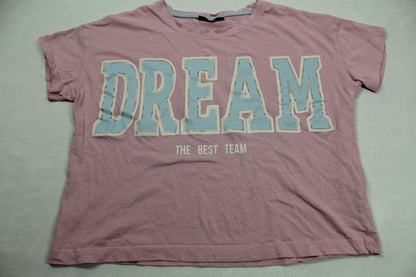Sommerset Kurzer Blumenrock Pinkes T-Shirt Motiv Mädchen 134/140